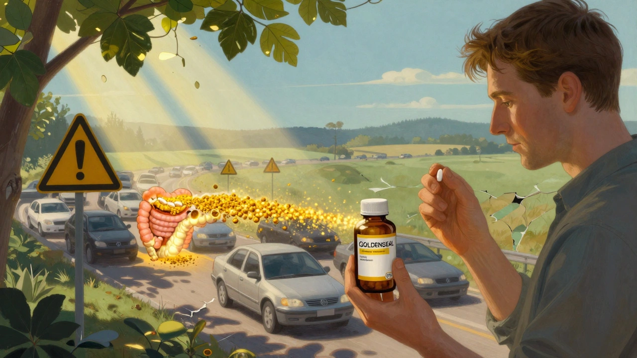 Goldenseal and Metformin Interaction Risks for Blood Sugar Control