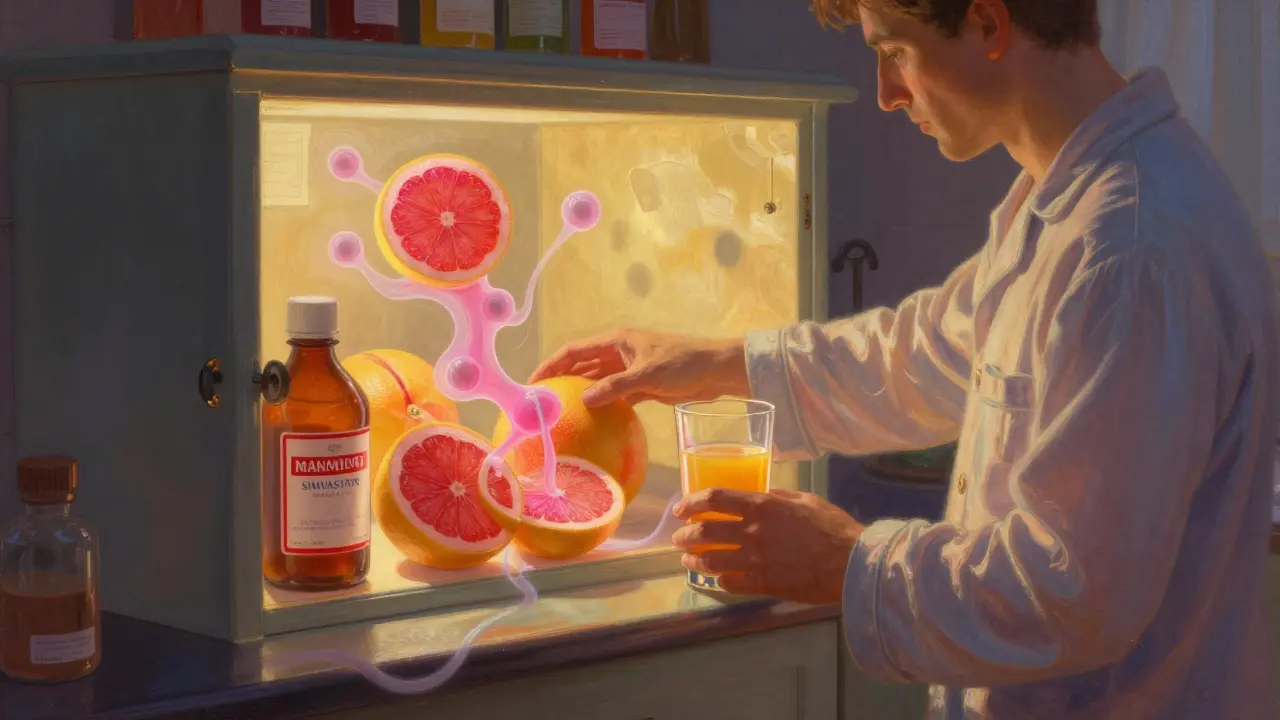 Grapefruit and Statins: What You Need to Know About Dangerous Interactions